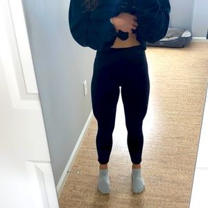 Black size 0 lululemon align leggings